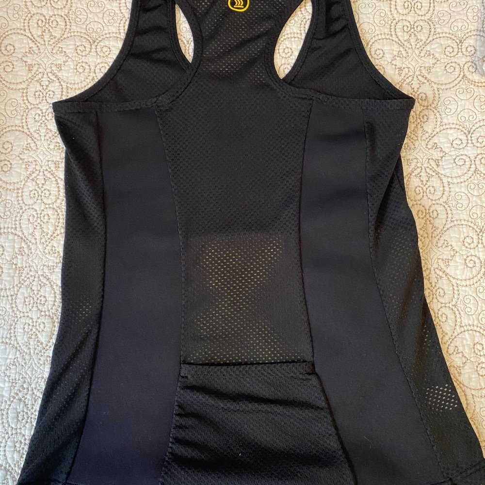 Sweat workout top.